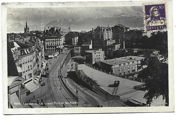 Tirage Photo Vintage Stéréoscopique - Vue Générale De Langnau, Suisse Vers 1875 - Original