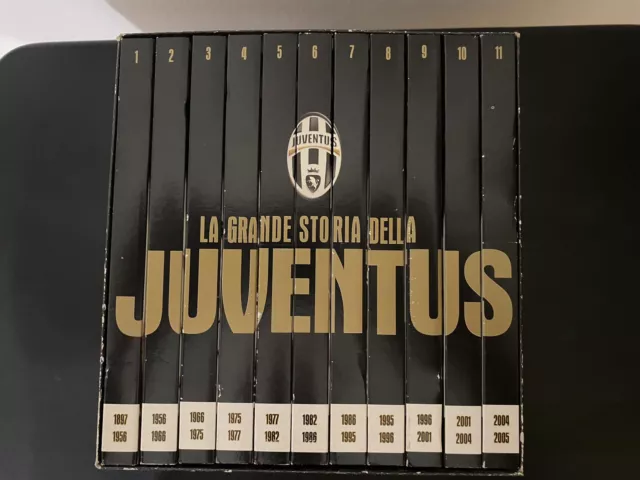 Cofanetto Dvd La Grande Storia Della Juventus 11 Dvd Gazzetta Dello Sport