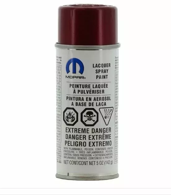 Jeep Dodge Chrysler Prp Deep Cherry Red Touch Up Spray 5 Oz Mopar