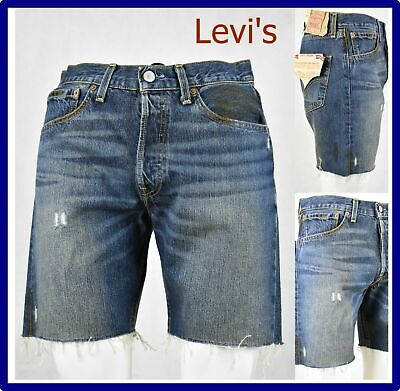levi's bermuda jeans uomo shorts pantaloncini corti pantaloni 501 cotone w31 44