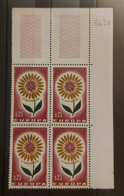 France   bloc de 4 timbres  neuf**  YV N° 1430