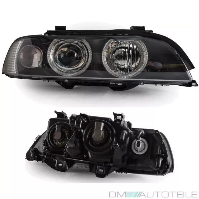Celis® Angel Eyes Headlights HELLA H7/H7 Right Facelift Fits BMW 5 Series E39