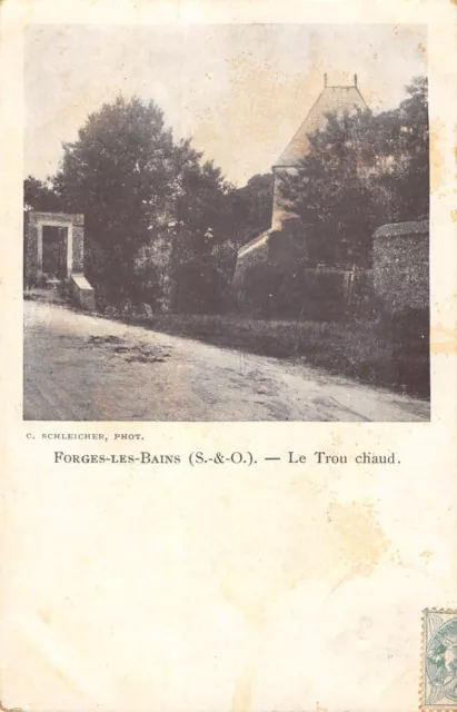 Cpa 91 Forges Les Bains Le Hole Hot