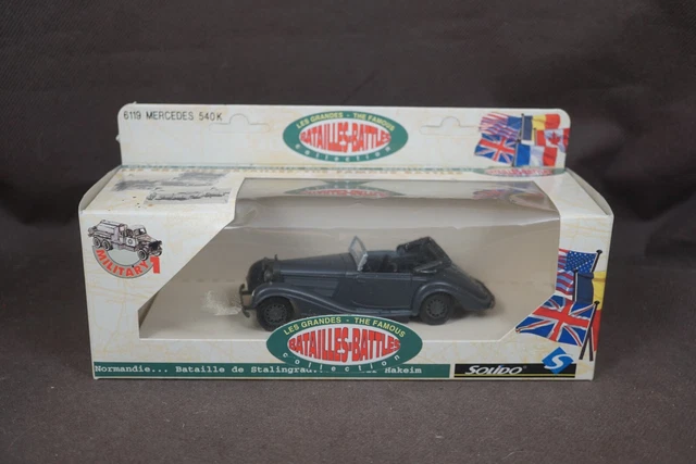 Mercedes 770 K Wehrmacht 1941 Avec Officier Et Chauffeur – Miniature 1/43 Rio