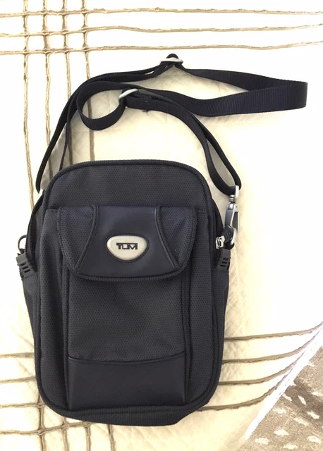 TUMI Blue Travel Crossbody Messenger Ballistic Nylon Bag - Excellent!