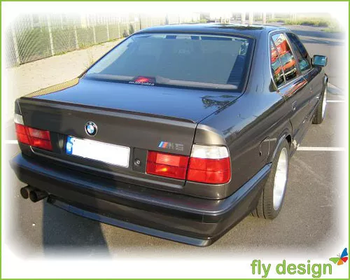 Convient pour BMW Série 5 E34, SPOILER spoiler lèvre arrière Levre Becquet couvercle coffre 3