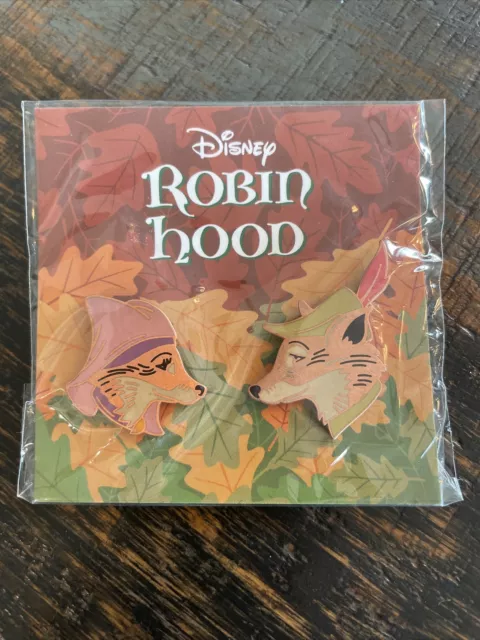 Robin Hood Mondo Enamel Pin Set Disney Brand New Mint Matt Taylor