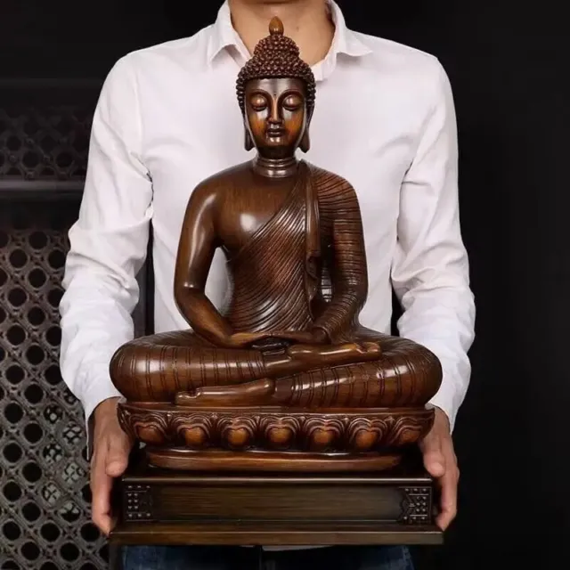 Thailand Buddha Shakyamuni statue Resin Buddhist Feng Shui Statue