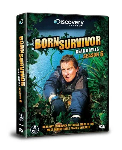 BORN SURVIVOR Bear Grylls Season Six [DVD] - DVD  FEVG The Cheap Fast Free Post