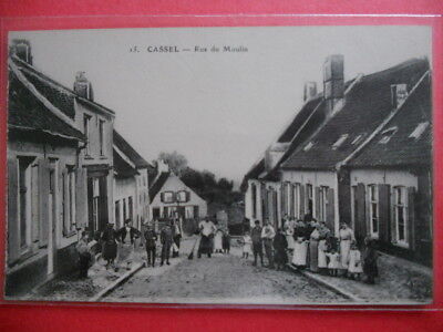 CASSEL  :  La Rue du Moulin.