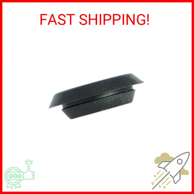 5-Pack 2.5 Black Plastic Flush Mount Hole Plugs for Sheet Metal