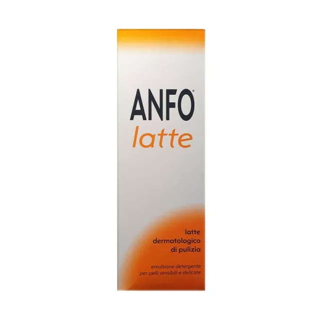 PERFARMA D.P. Anfo Latte - emulsione detergente per pelli sensibili 200 Ml