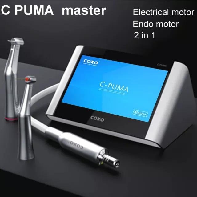 COXO C PUMA Master Dental Electric Endo Motor 1:5 Handpiece 6:1 Contra Angle 2