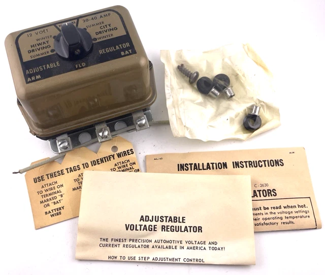 Voltage Regulators, Starters, Alternators, ECUs & Wiring, Car