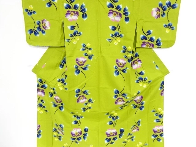 40508# Japanese Kimono / Yukata / Camellia