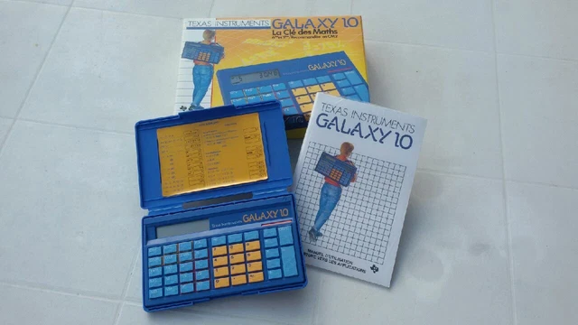 CALCULATRICE VINTAGE TEXAS Instruments Galaxy 10 EUR 29,99 - FR