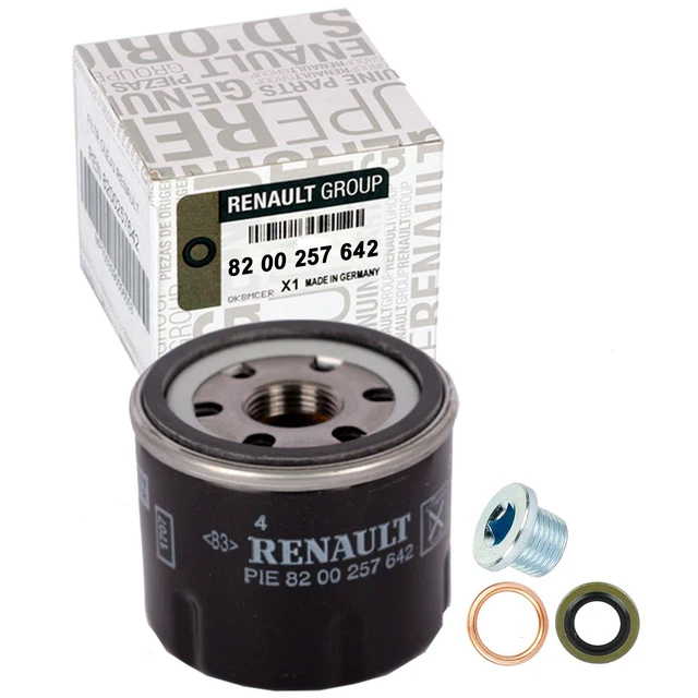 Originale RENAULT Filtro per 1.2 Twingo 1 2 Clio 3 Modus Kangoo Sandero Logan