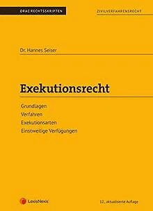 Exekutionsrecht (Skriptum) (Skripten) von Seiser, Hannes | Buch | Zustand gut
