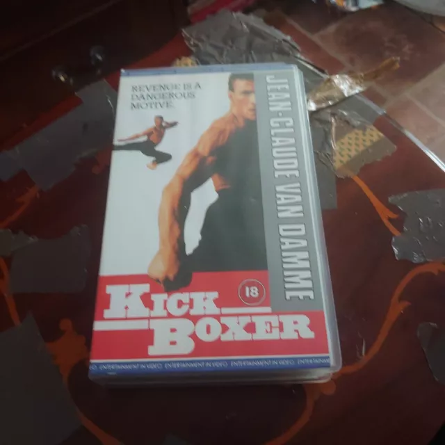 Kick Boxer VHS Video 1989 Jean-Claude Van Damme Thriller