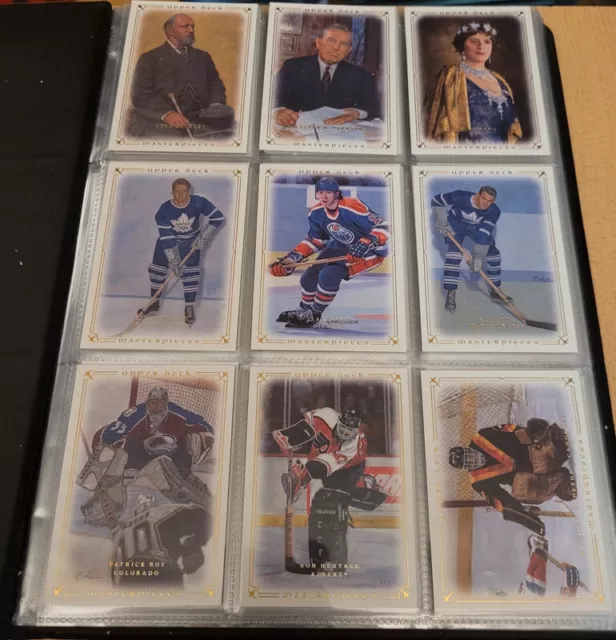 2008-09 UD Masterpieces set complet