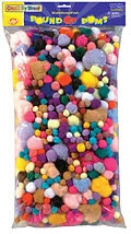 Pompones Chenille Kraft Company Ck-818001 surtido 1 libra Bolsa