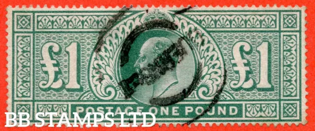 SG. 266. M55. £1.00 Dull Blue - Green. A good " GUERNSEY " CDS used exam B56448