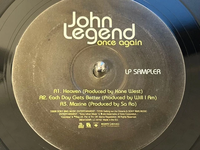 JOHN LEGEND / Once Again LP Sampler $257.72 - PicClick