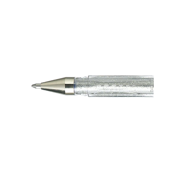 Stylo - Encre gel pailletée - Argent - Pointe 1mm - UniBall - Signo