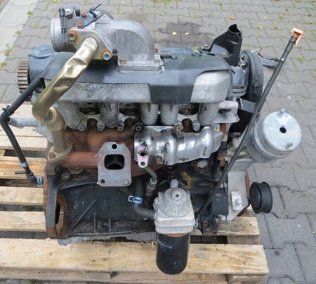 MOTEUR VOLKSWAGEN 2.5 Tdi Acv Volkswgen T4 Transporteur 85TKm Complet ...