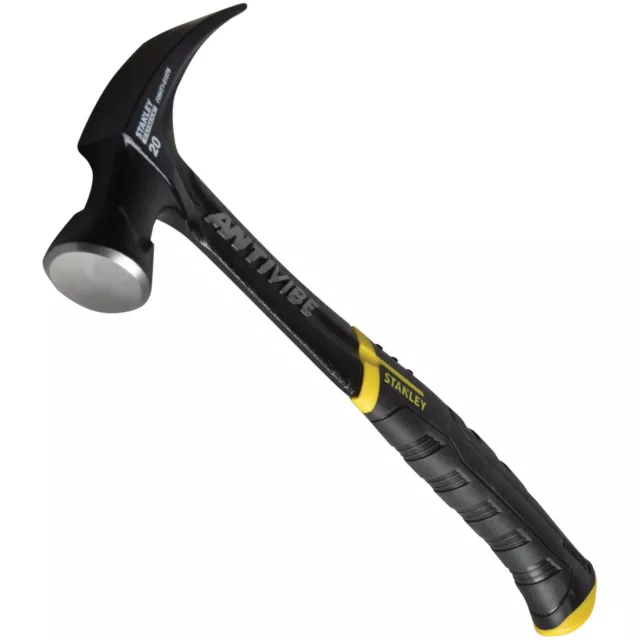 Stanley FMHT1-51278 FatMax Antivibe All Steel Rip Claw Hammer 570g (20oz)