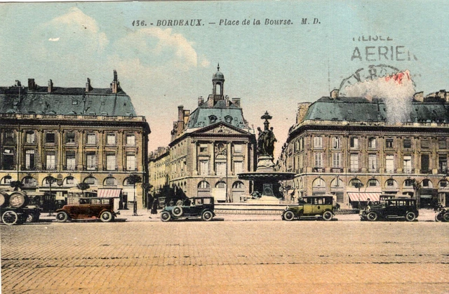 *6119 cpa Bordeaux - La Place de la Bourse