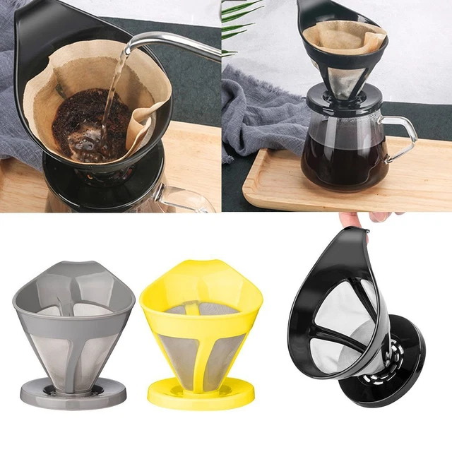 le dripper de café Cafetière réutilisable Filtre à café Goutte à goutte lente