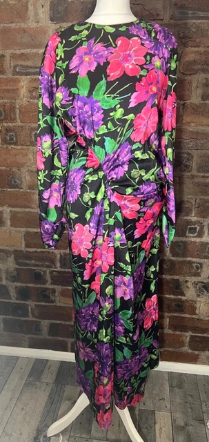 ZARA BLACK PINK Green Organza Print Floral dress SIZE M 8278 430 800 #D360  22.92 - PicClick UK