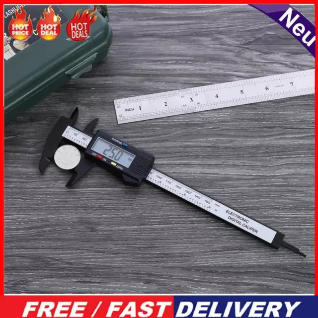 0-150mm Digital Vernier Caliper High Precision Vernier Gauge for Home/Industrial