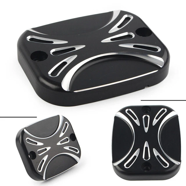 Front Brake Reservoir Master Cylinder Cover For Harley Street Gilde Softail