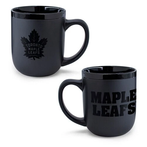 Toronto Maple Leafs Black Ceramic Mug 17oz