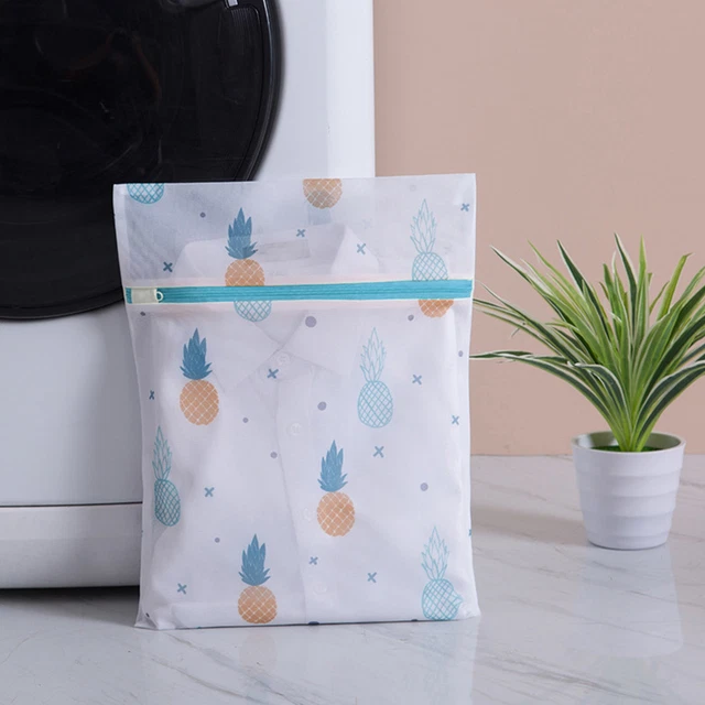 Wash Bag Anti-aging Portable Fruit Pattern Bra Lingerie Mesh Wash Bag Convenient