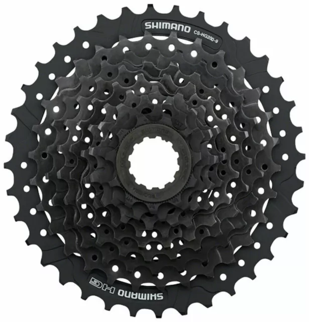 Shimano Acera CS-HG200 - Sachet Pignons Cassette de - 9-Speed Vitesse, 11-36