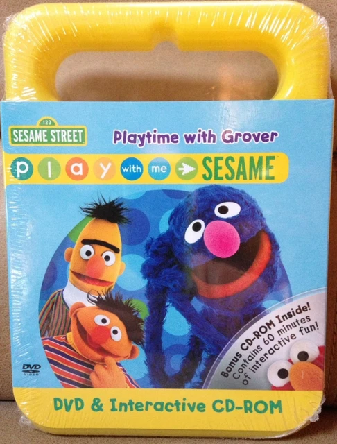 NEW SESAME ST Playtime with Grover, Play with Me Sesame DVD