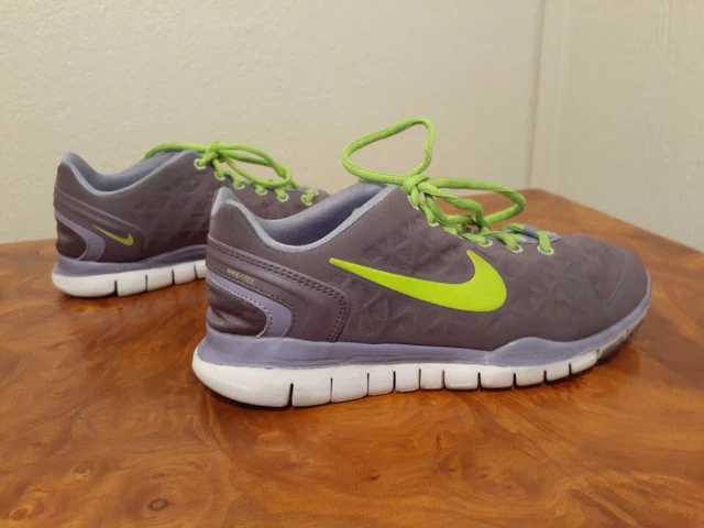 Nike Training Free Fit 2 Women's Athletic Shoes. Size 7. Lilac/Green.