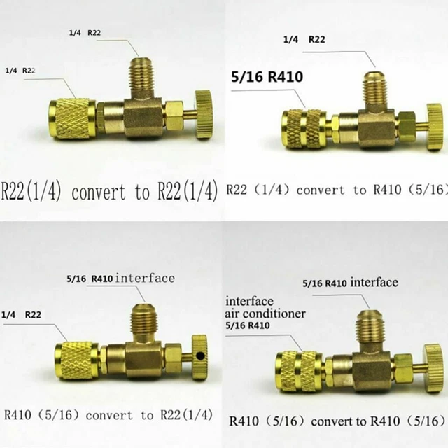 Réfrigération Chargement Adaptateur CNC Commande Valve Ménage Liquid Addition