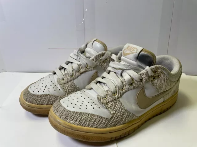 2007 Nike Dunk Low Oatmeal Linen Women’s 7 Men’s 5.5 RARE