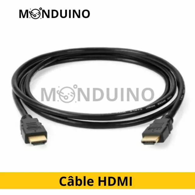 Câble HDMI 2.1a, longueur 1.5m/2 m/3m ,8K, connecteur mâle-mâle