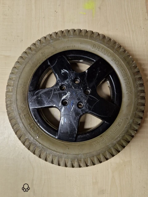 Silla eléctrica Invacare TDX SP tamaño de rueda sólida 3.00-8