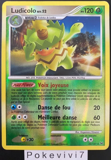 Pokemon Cards GAME 34/127 RARE REVERSE Board FR USED