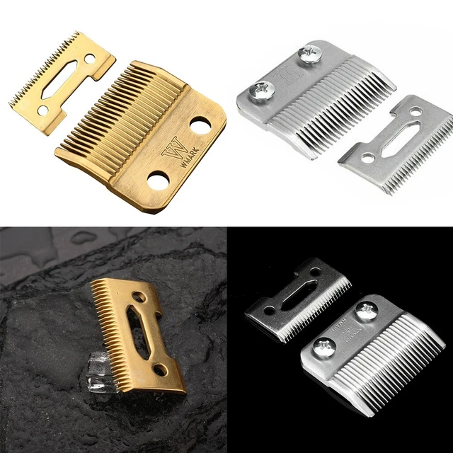 Cuchillas de repuesto Wahl Clippers hechas de material metálico se mantienen más afiladas por más tiempo