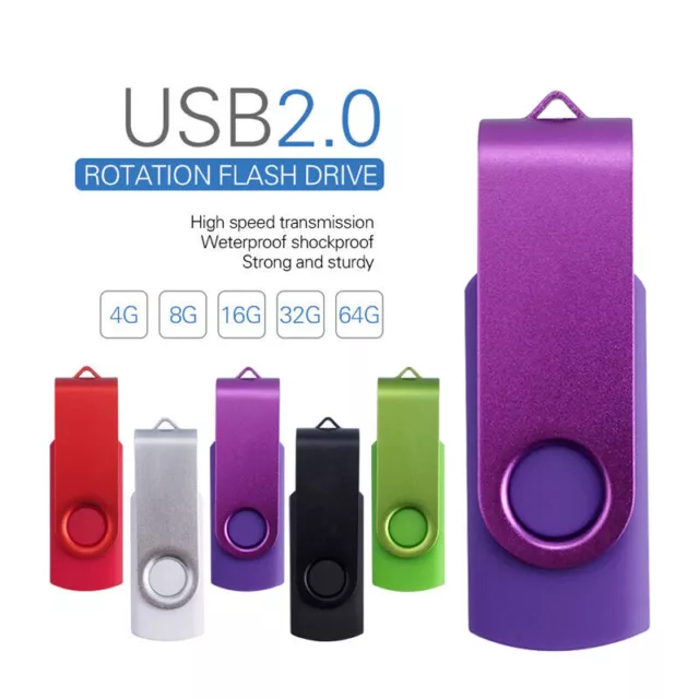 Usb 2.0 Flash Drive 32Gb 64Gb Memory Stick Pen Thumb Drive U Disk 16Gb 8G Pc/Mac