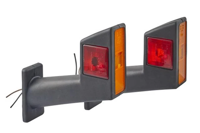 HELLA Seitenbegrenzung Umrissleuchte 2XS 955 260-001 R5W Halogen