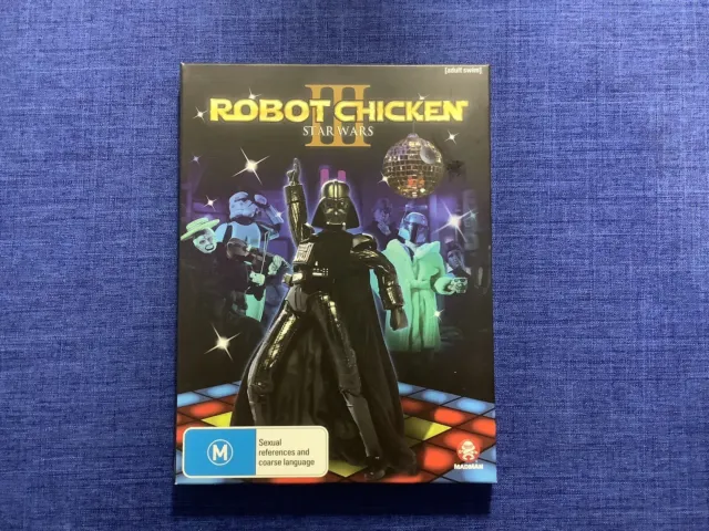 STAR WARS - ROBOT CHICKEN - lII (DVD) Like New Region 4 Slipcover