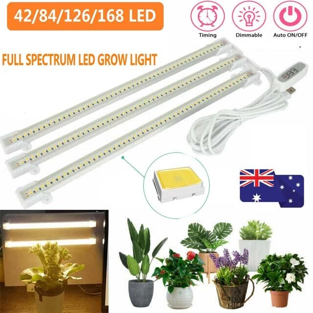 LED GROW LIGHT Growing Bulb Strip Full Spectrum Lamp for Indoor Plant ...